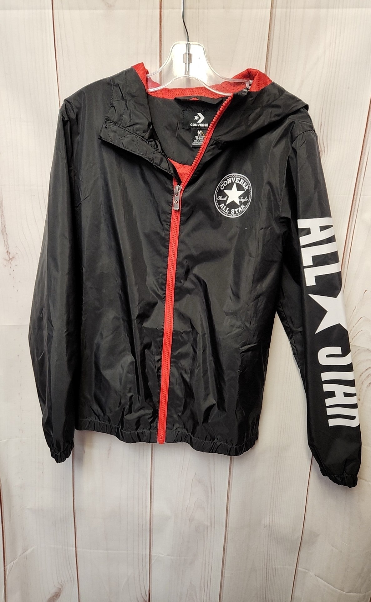 Converse Boy's Size 10/12 Black Jacket