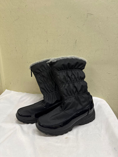 Totes Women's Size 7 Black Boots Shoes