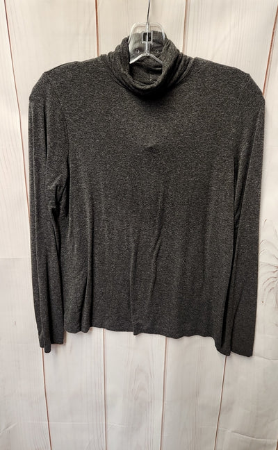 Chico's Women's Size 0 = US S Gray Long Sleeve Top