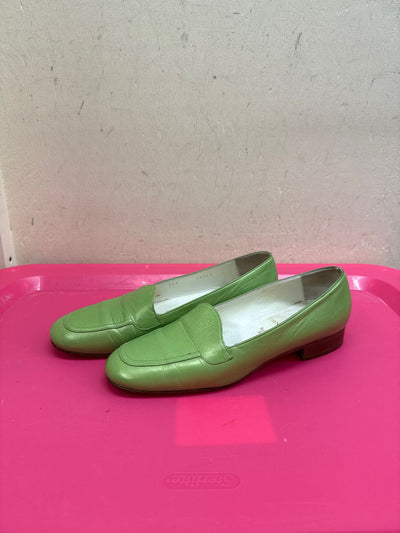 Bruno Magli Women's Size 38 = 7-1/2 Green Flats