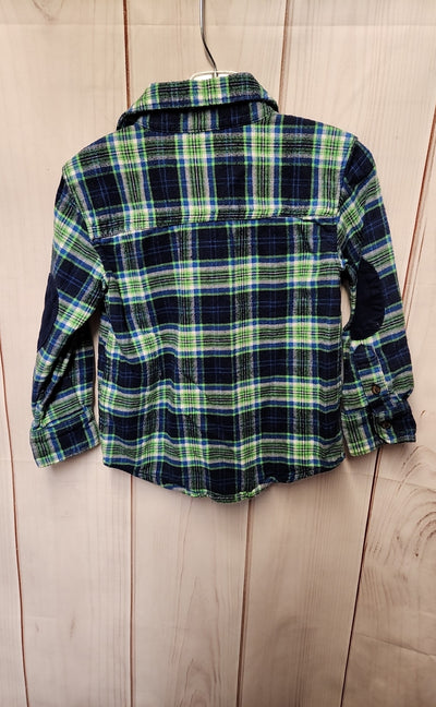Carters Boy's Size 3 Blue Shirt