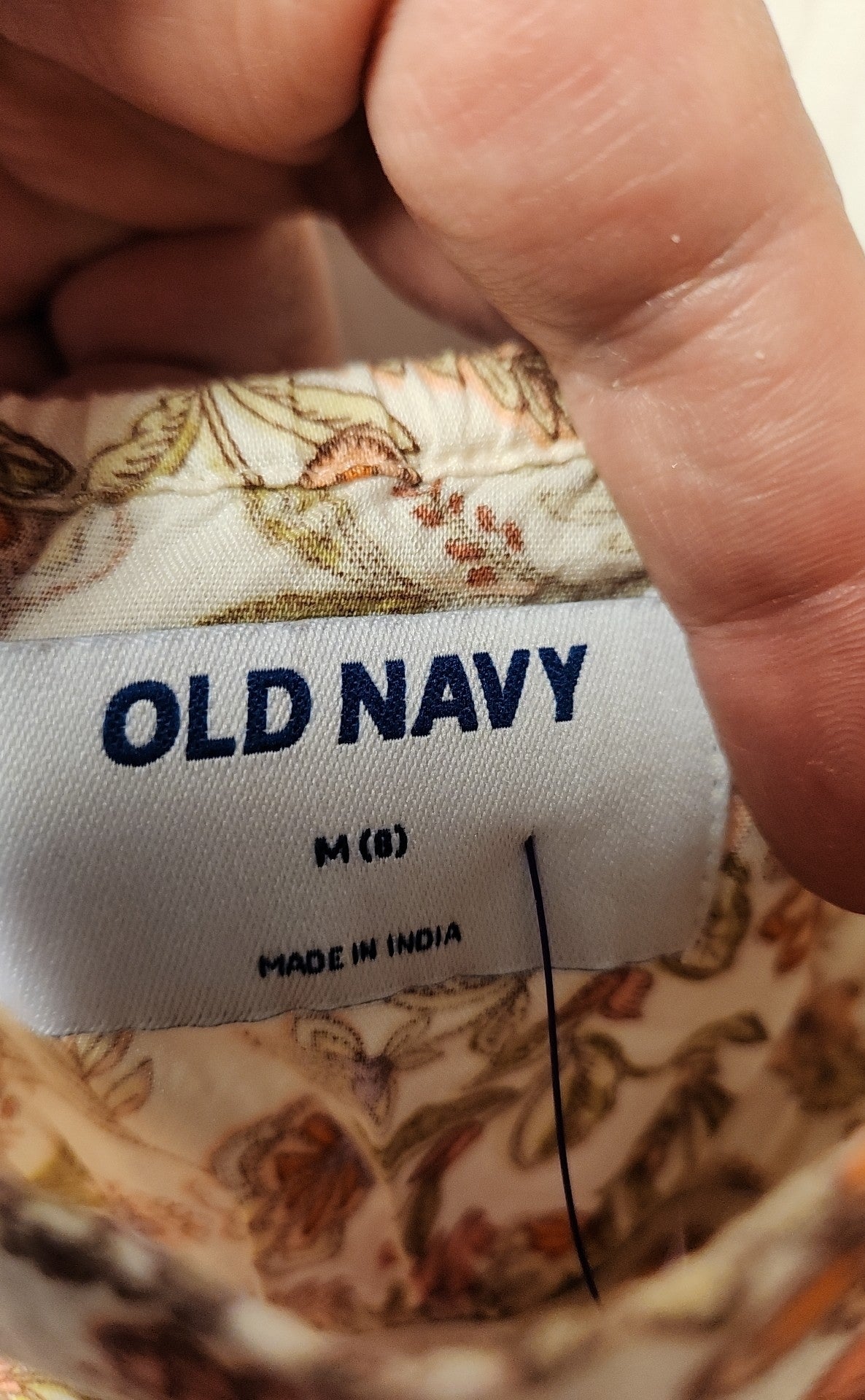 Old Navy Girl's Size 8 White & Pink Dress