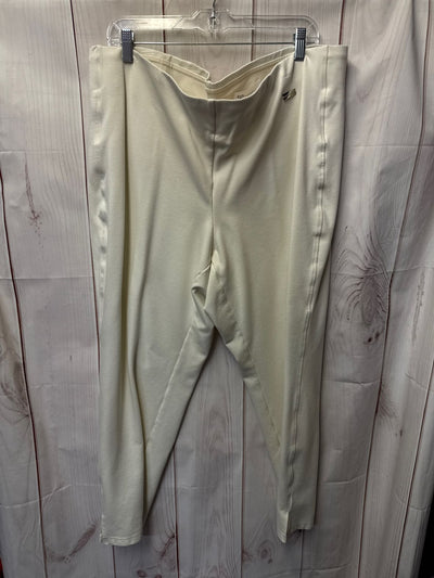 Rafaella Women's Size 3X White Pants