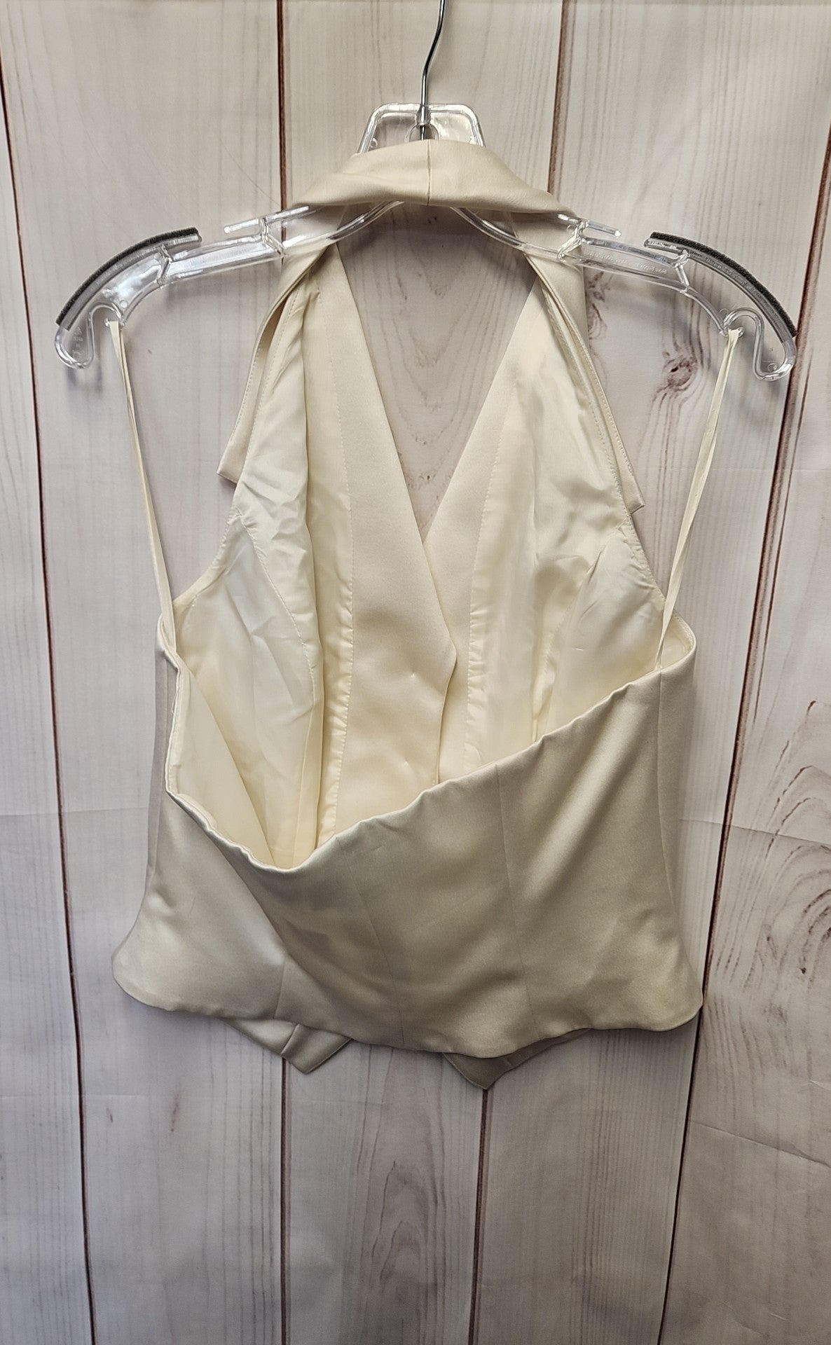 Black Tie Women's Size 10 White Sleeveless Top