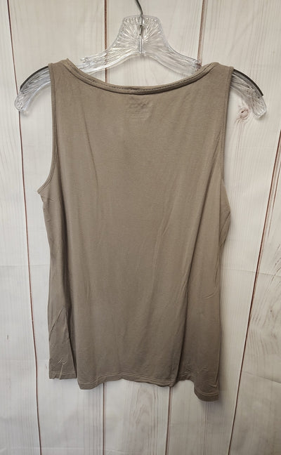 Chico's Women's Size 0 = US S Brown Sleeveless Top