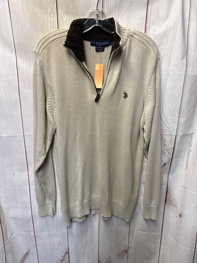 US Polo Assn. Men's Size L Tan Sweater