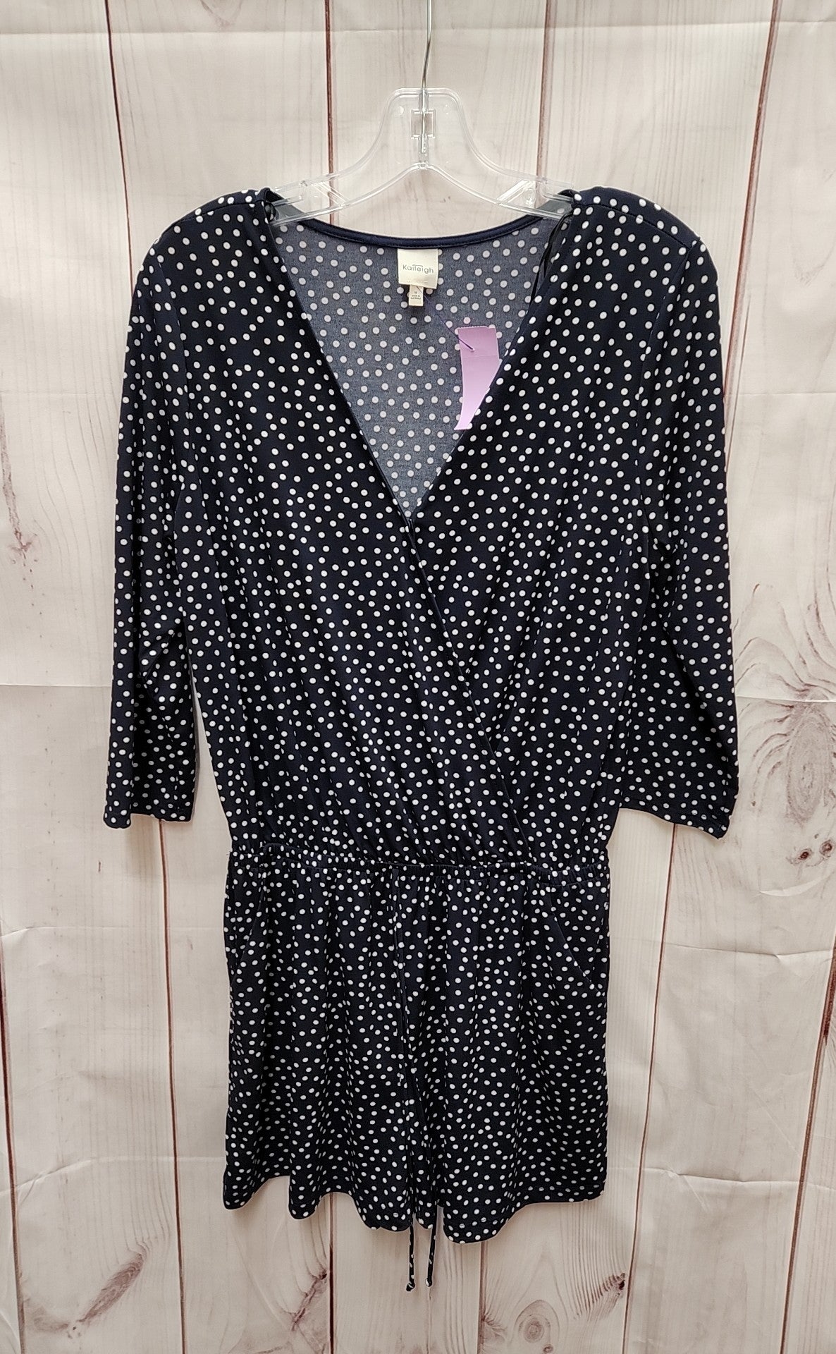 Kaileigh Women's Size M Navy Romper