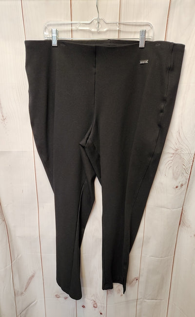 Rafaella Women's Size 3X Black Pants