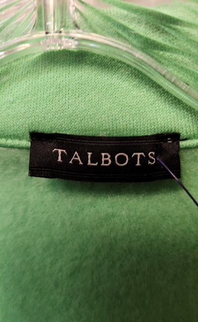 Talbots Women's Size S Green Sweatshirt