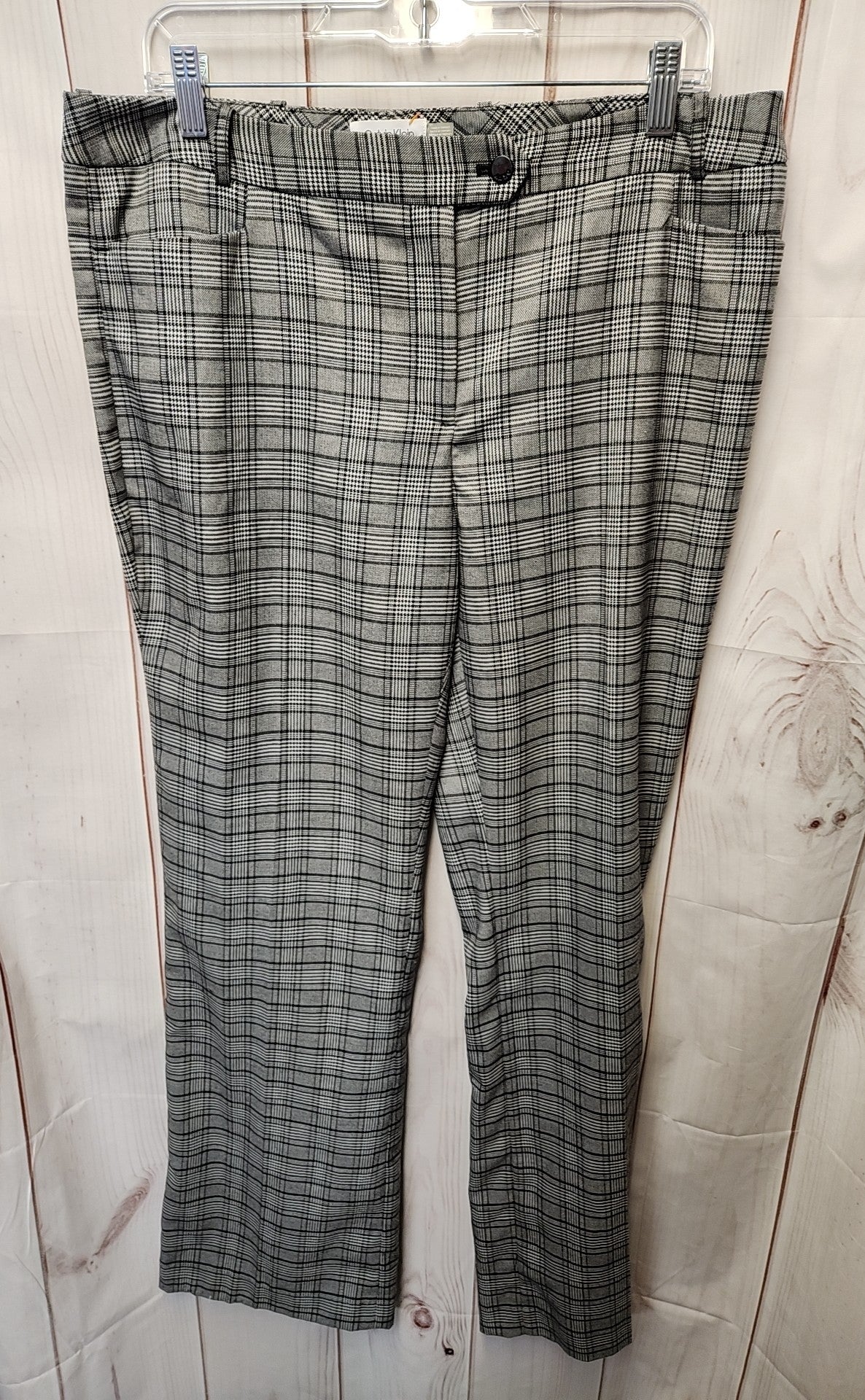 Calvin Klein Women's Size 12 Gray Pants