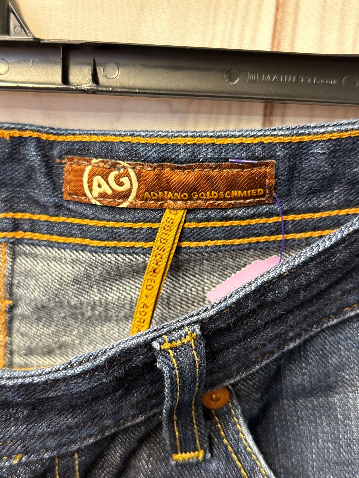 AG Adriano Goldschmied Men's Size 33x34 Blue Jeans The Hero