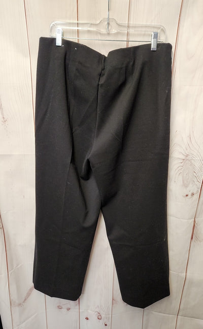 Chico's Women's Size 2.5 = US 14 Black Pants