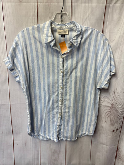 Universal Thread Women's Size XS Blue Short Sleeve Top