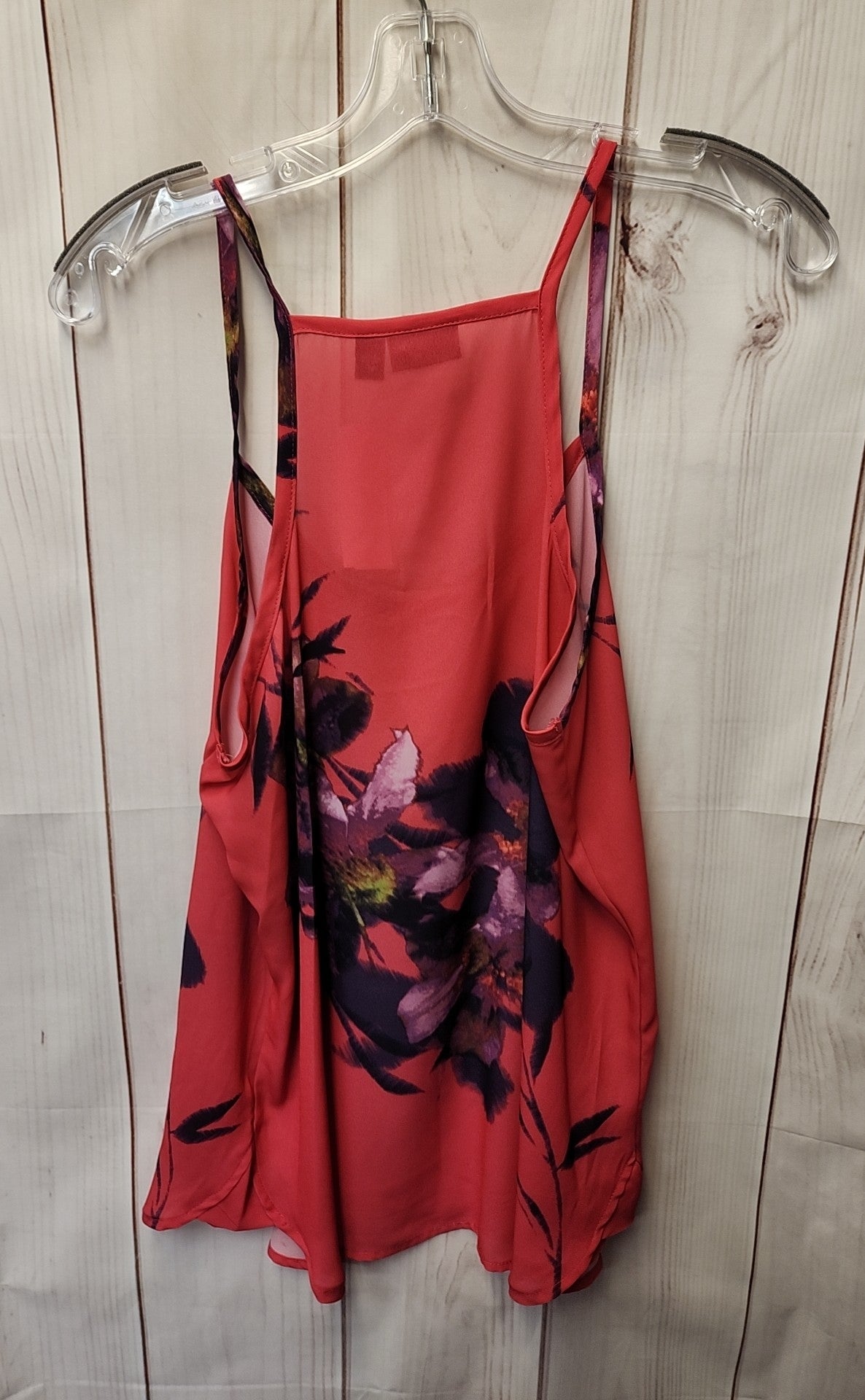 Ana Women's Size L Petite Pink Sleeveless Top