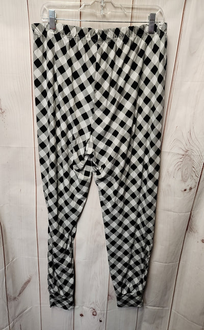 Cynthia Rowley Women's Size L Black & White Leggings