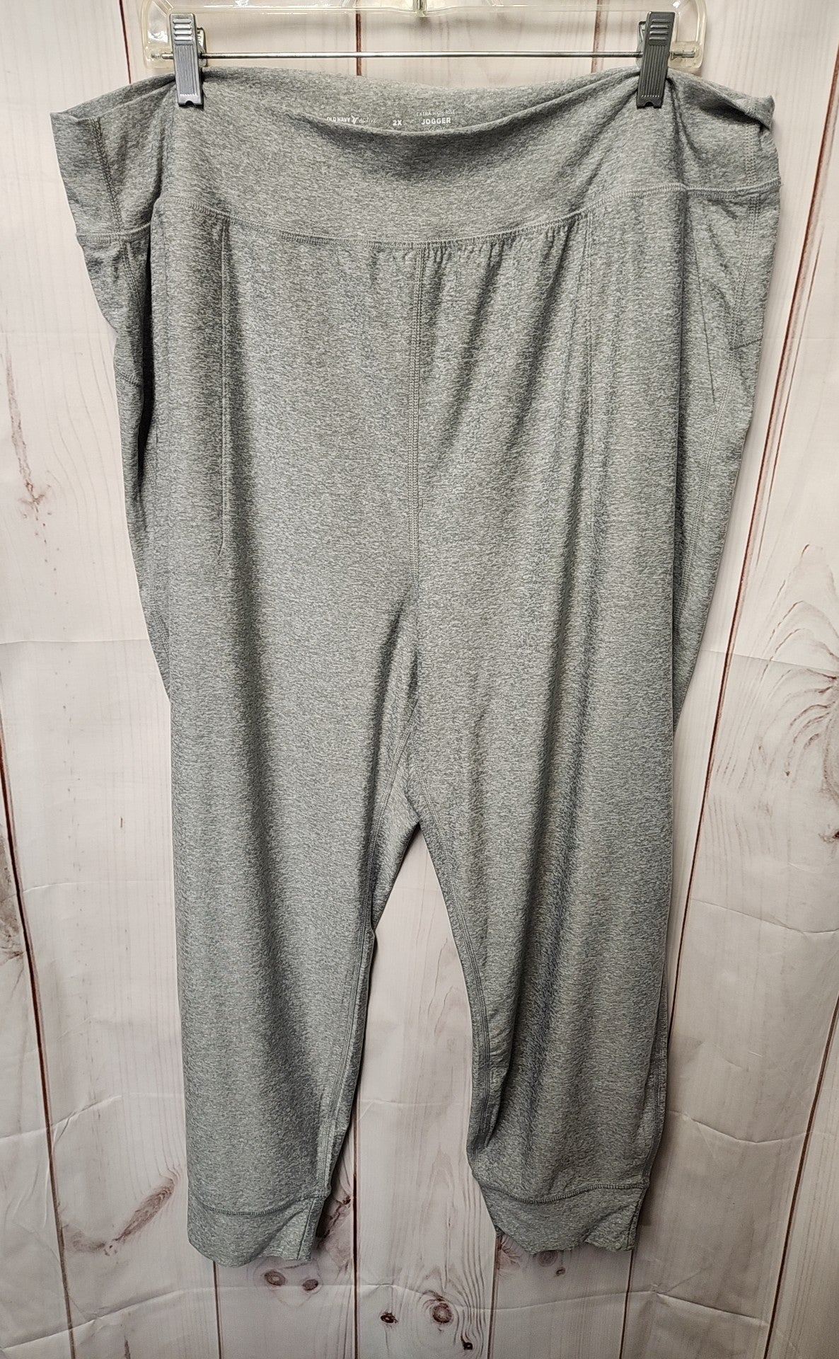 Old Navy Women's Size 2X Gray Active Pants Extra High Rise Jogger