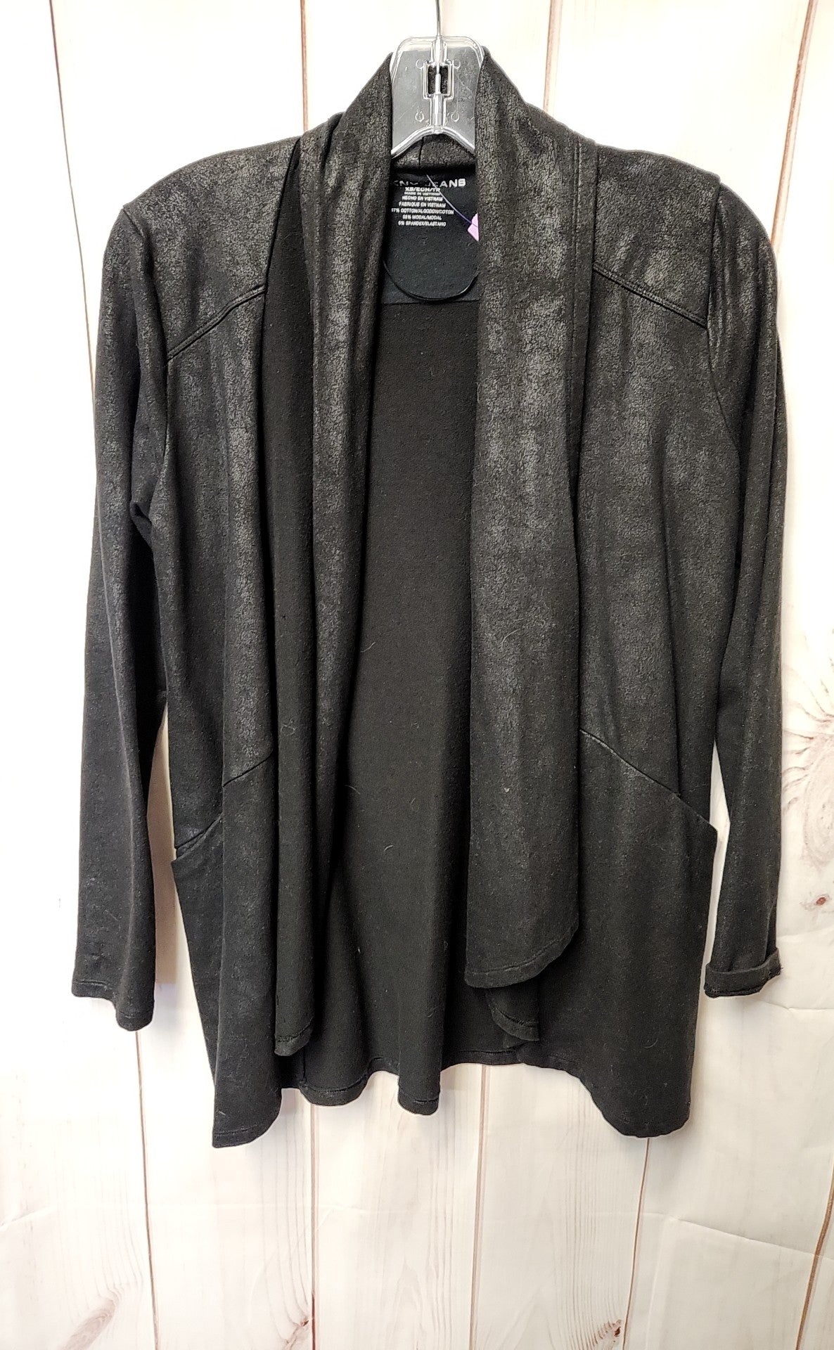 DKNY Women's Size XS Black Cardigan
