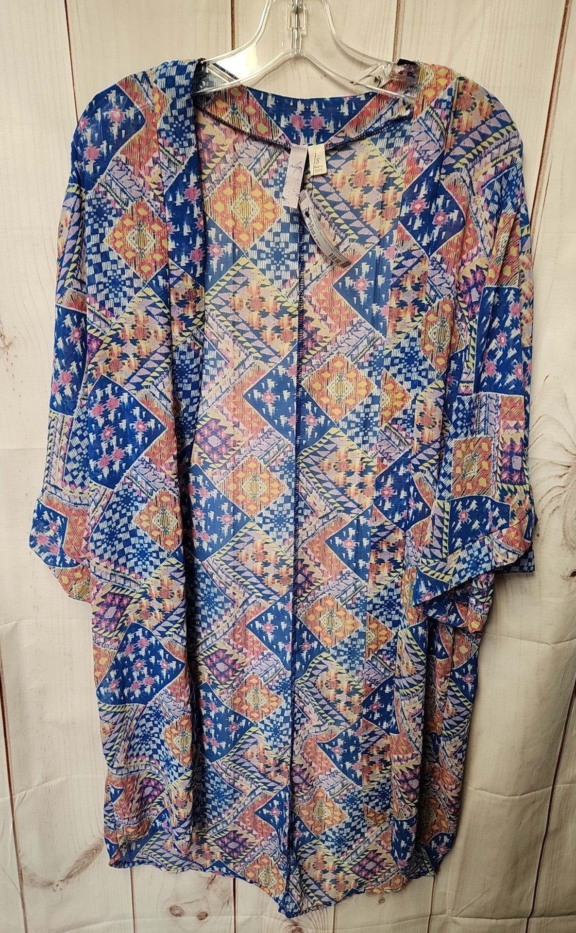 Alya Women's Size S Blue Cardigan