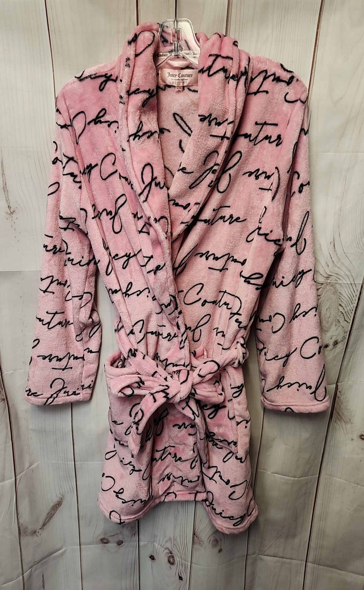 Juicy Couture Women's Size L/XL Pink Robe