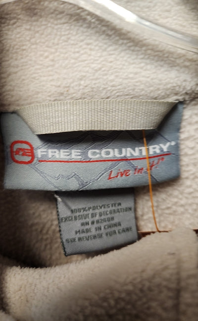 Free Country Women's Size S Beige Sweatshirt