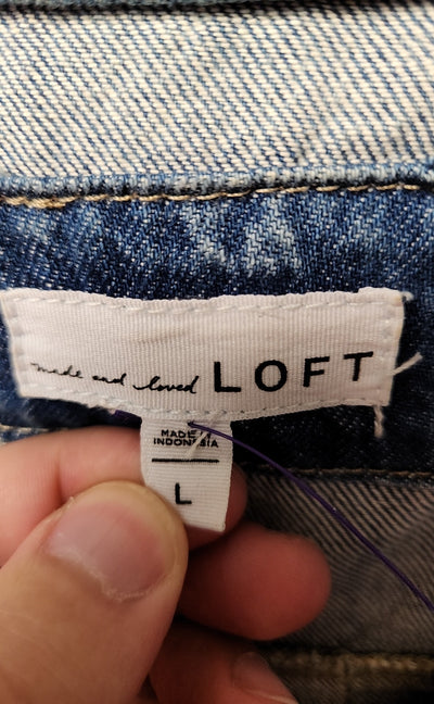 Loft Women's Size L Blue Jacket