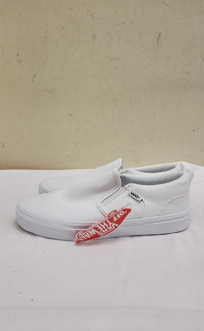 Vans Girl's Size 6 White Sneakers