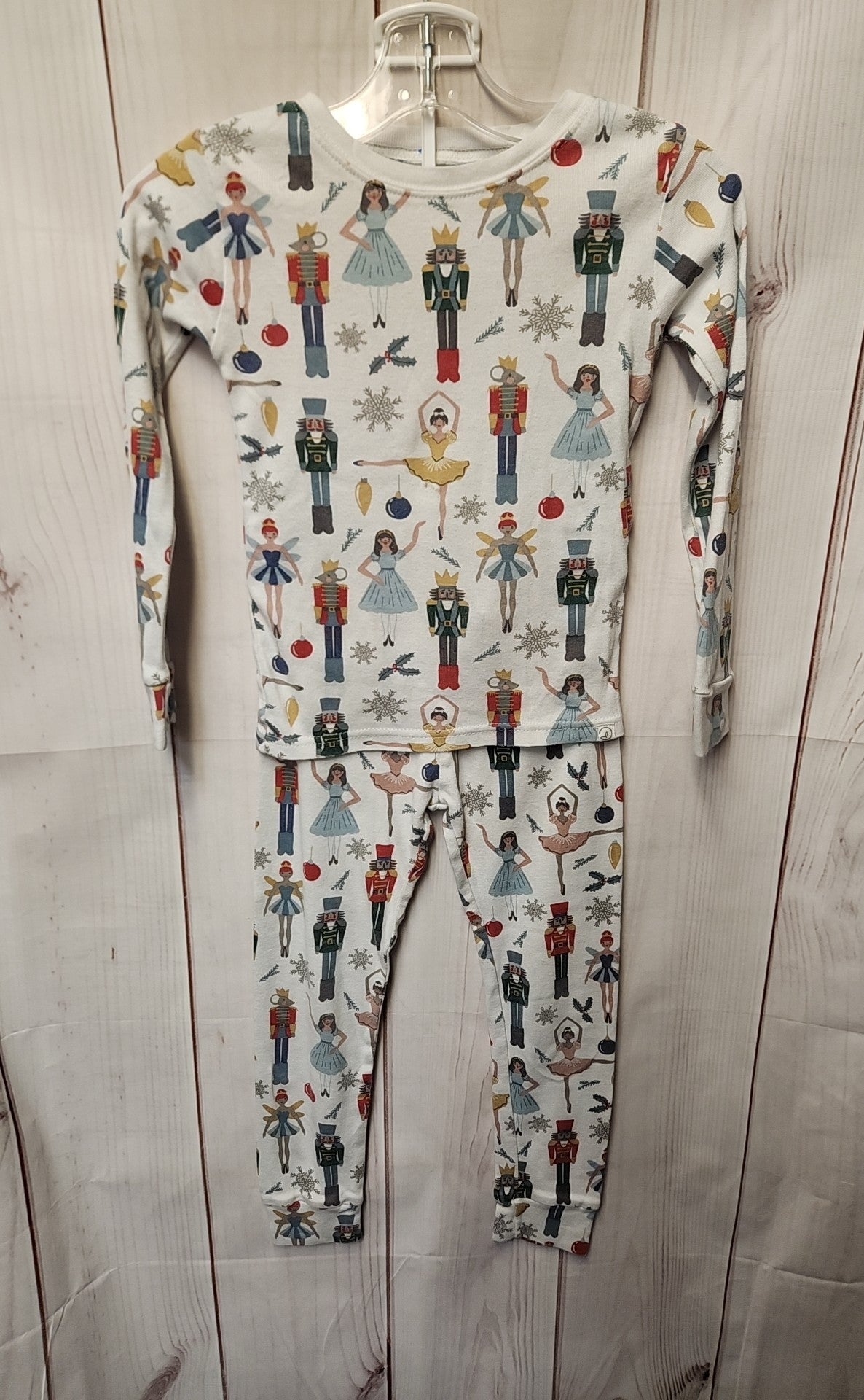 Carte Girl's Size 5 White Pajamas