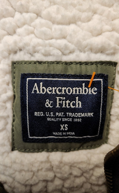 Abercrombie & Fitch Women's Size XS Green Coat