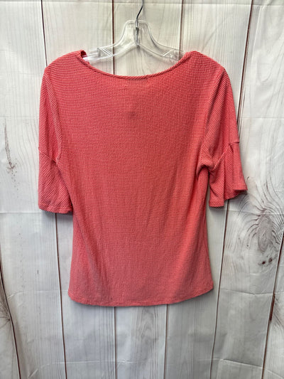 Liz Claiborne Women's Size S Pink Short Sleeve Top