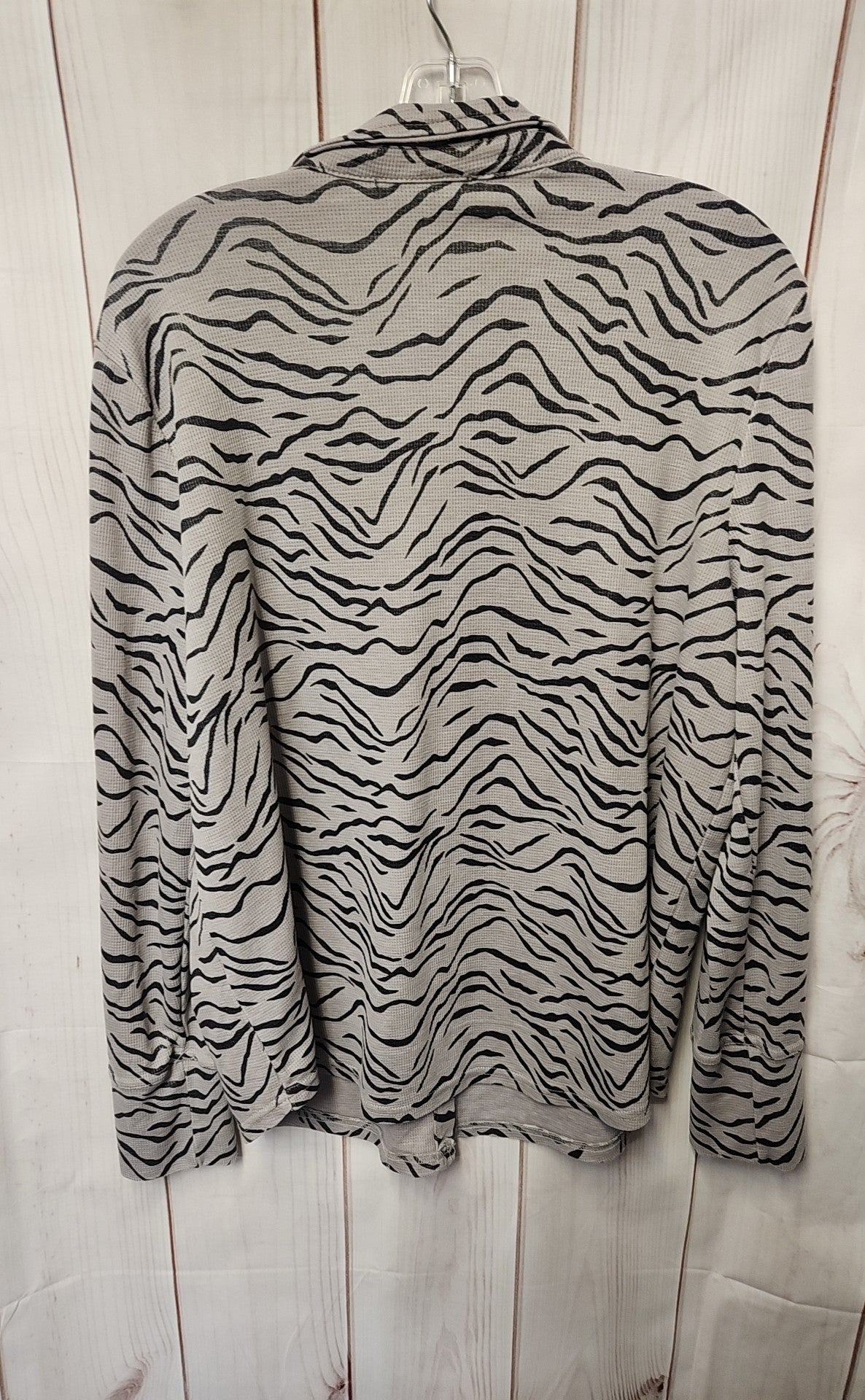 Jane & Delancey Women's Size L Gray Long Sleeve Top