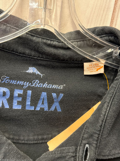 Tommy Bahama Men's Size XL Black Shirt