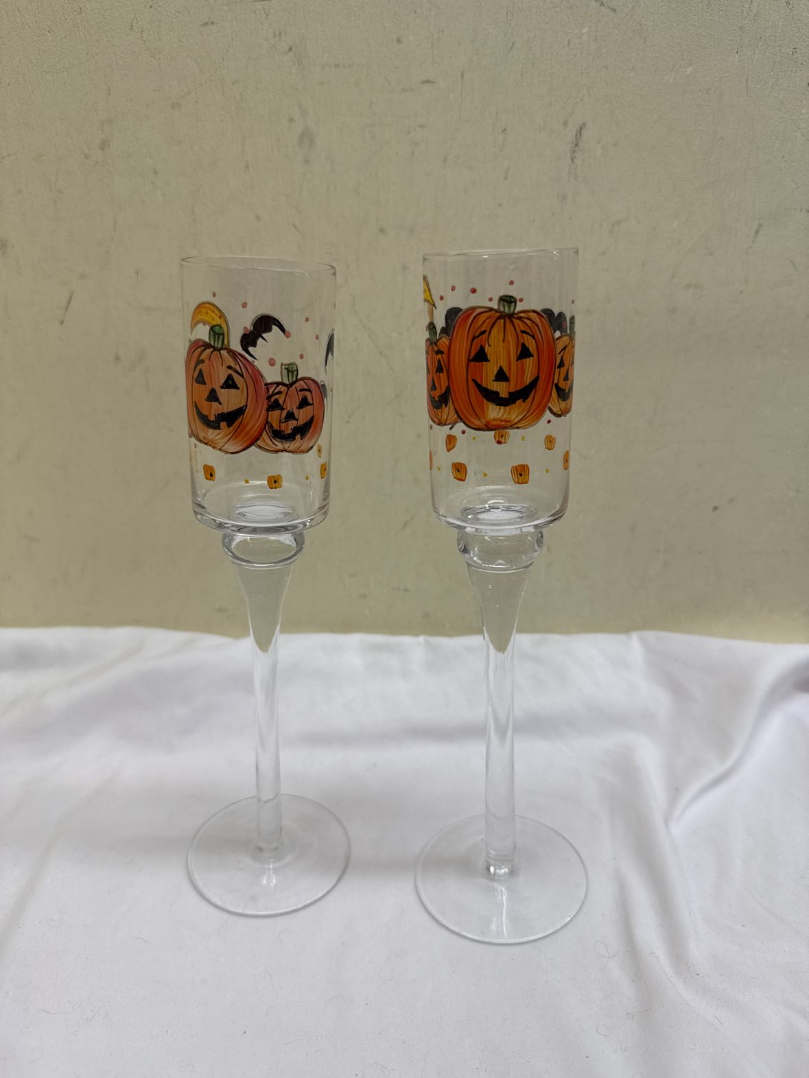 2PCS Pumpkin Candleholder(s)