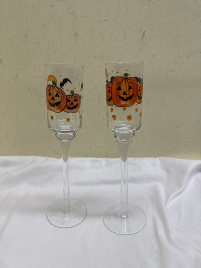 2PCS Pumpkin Candleholder(s)