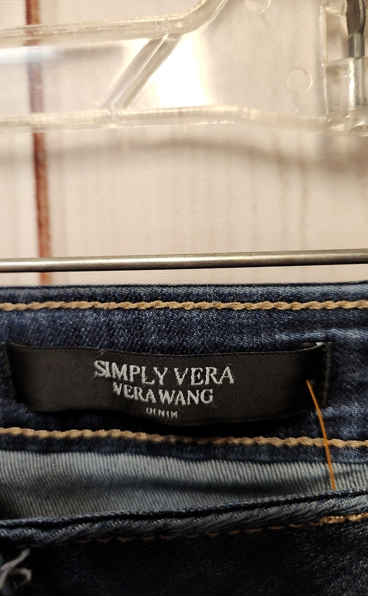 Simply Vera Women's Size 26 (1-2) Blue Jeans Capri Mid Rise