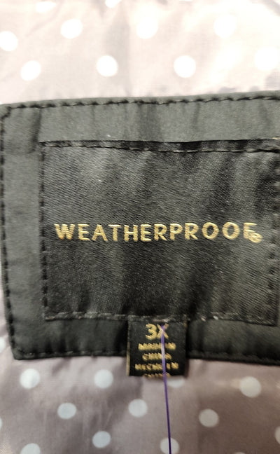 Weatherproof Women's Size 3X Black Jacket