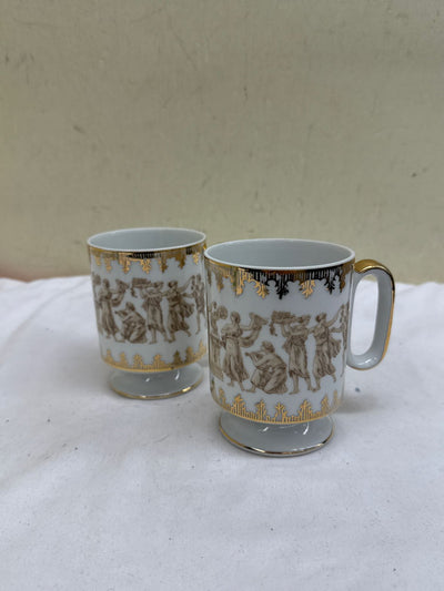 2PCS Arnart Smug Mugs Royal Crown Greek Classic Mugs