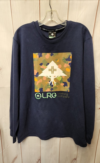 LRG Men's Size L Navy Shirt