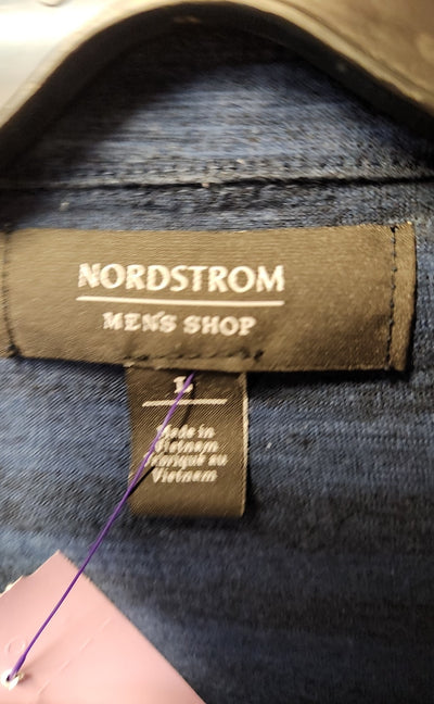 Nordstrom Men's Size L Navy Shirt