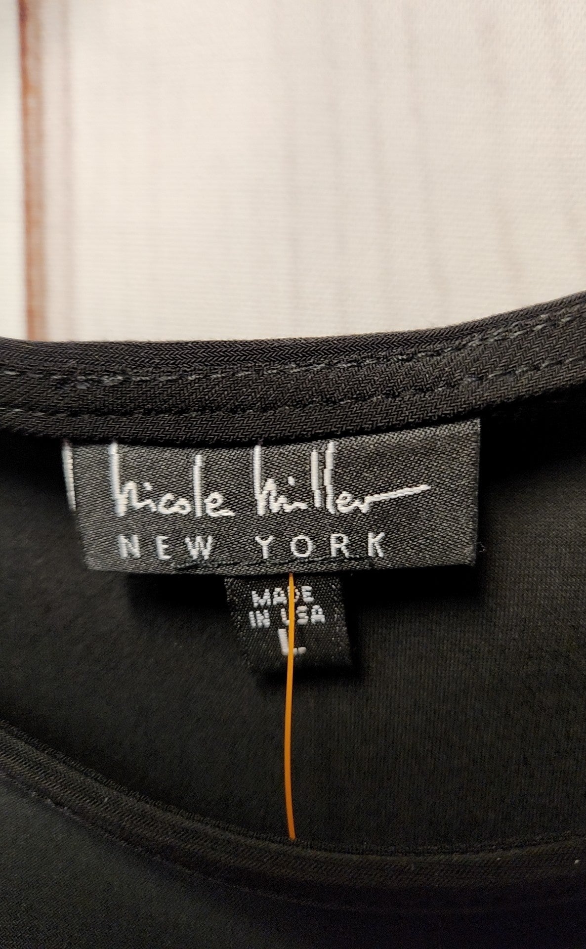 Nicole Miller Women's Size L Black Dress