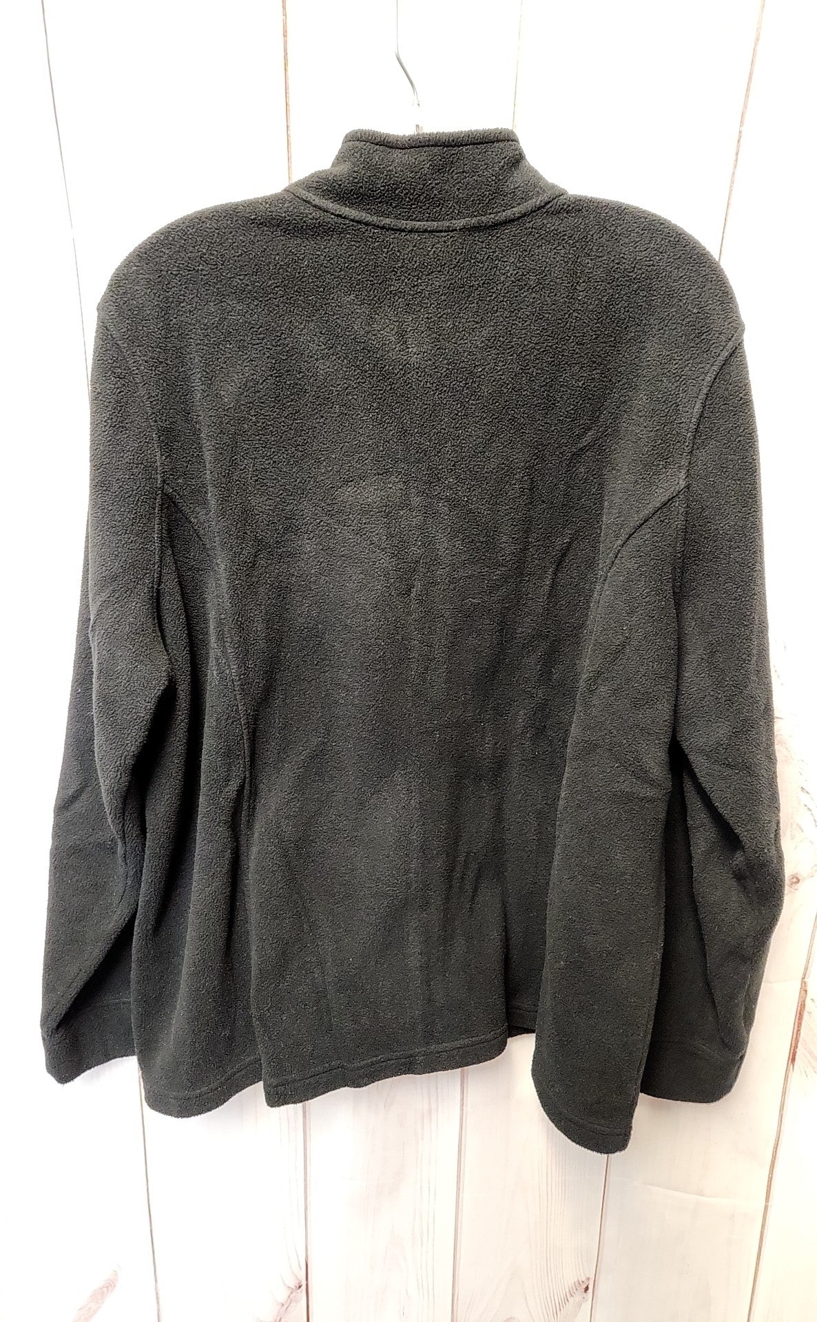 LL Bean Women's Size 2X Black Full Zip Sweatshirt
