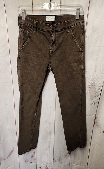 abercrombie Boy's Size 13/14 Brown Jeans