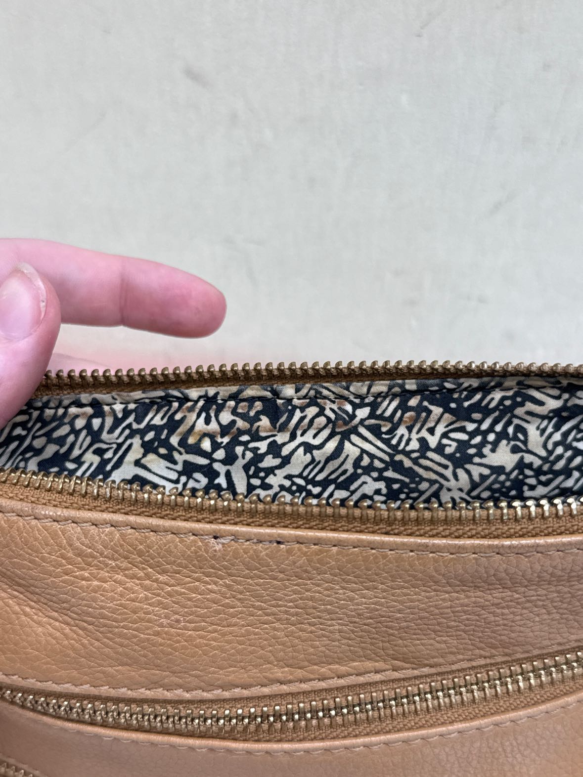 Rebecca Minkoff Tan Purse Bag AS IS - marks/stains