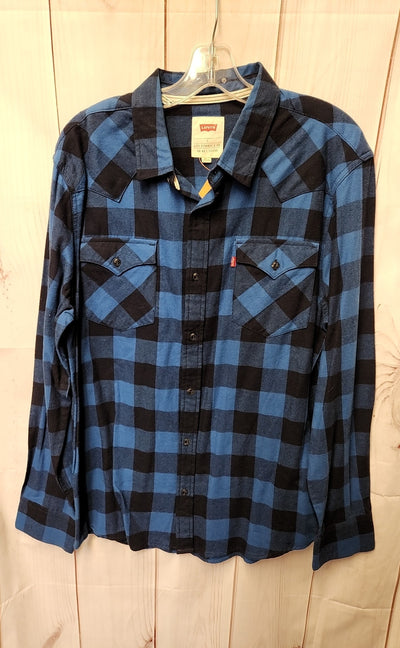 Levis Men's Size L Blue Shirt