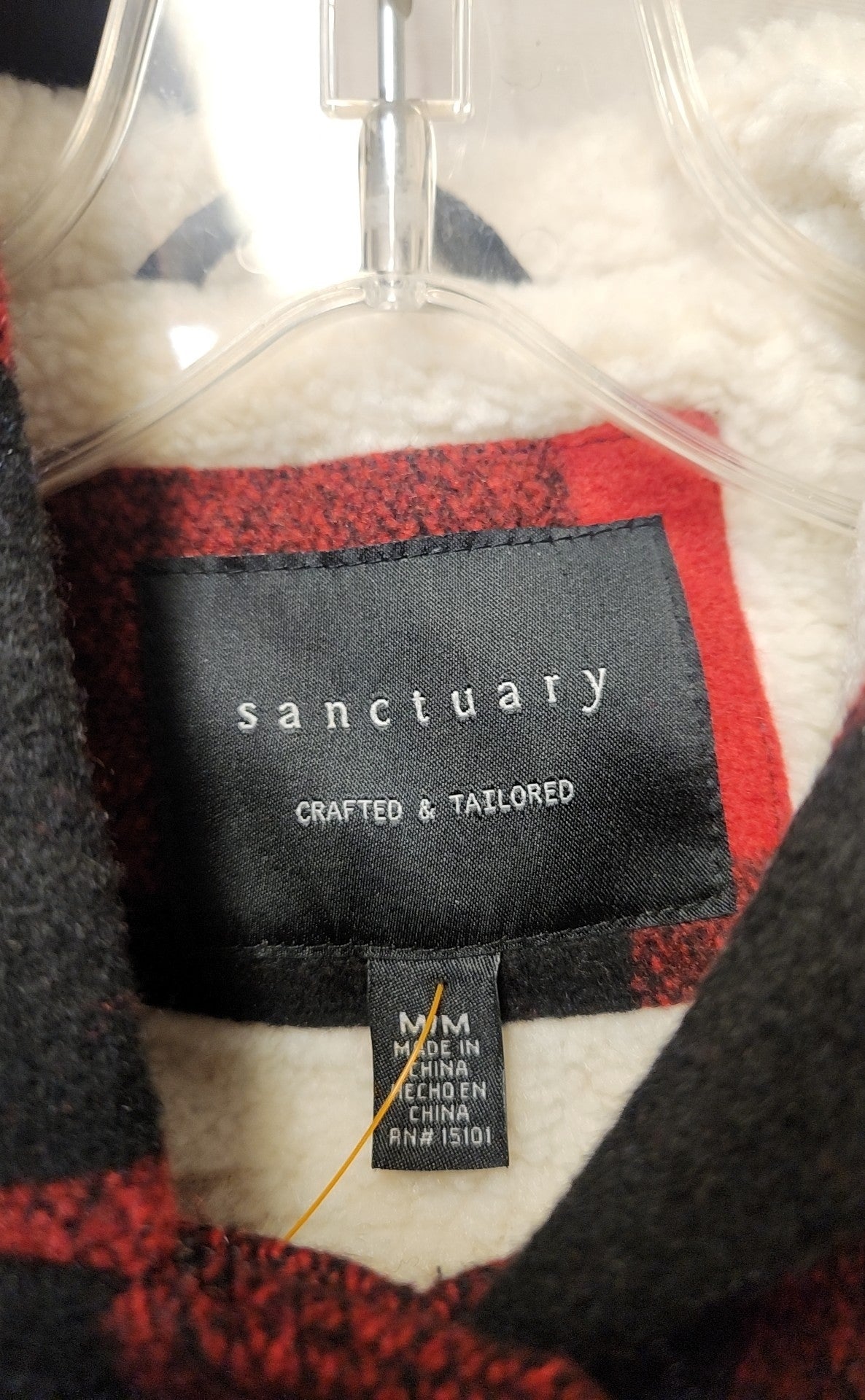 Sanctuary Women's Size M Red & Black Jacket
