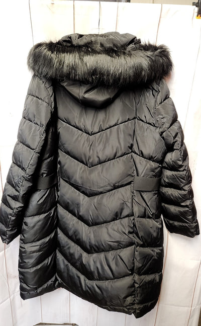 NWT Calvin Klein Women's Size 3X Black Coat