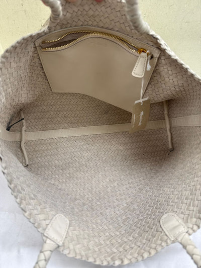 NWT Madewell White Tote Bag