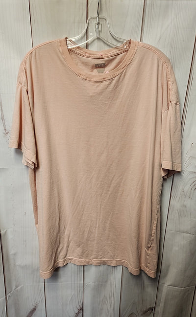 Pink Women's Size One Size Pink Short Sleeve Top