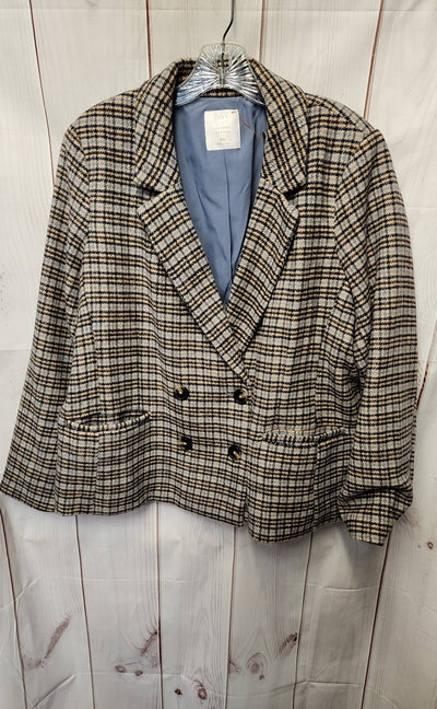 Lauren Conrad Women's Size XXL Brown Jacket