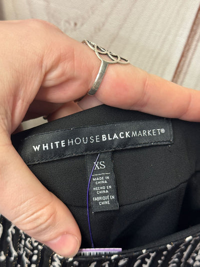 White House Black Market Women's Size XS Black Dress