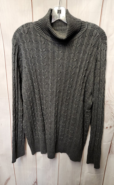 St Johns Bay Women's Size 2X Gray Sweater